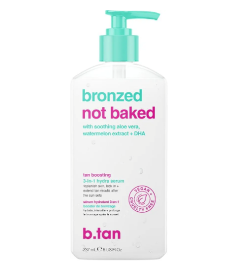 Suero hidratante corporal:Bronzed not baked Suero Hidratante